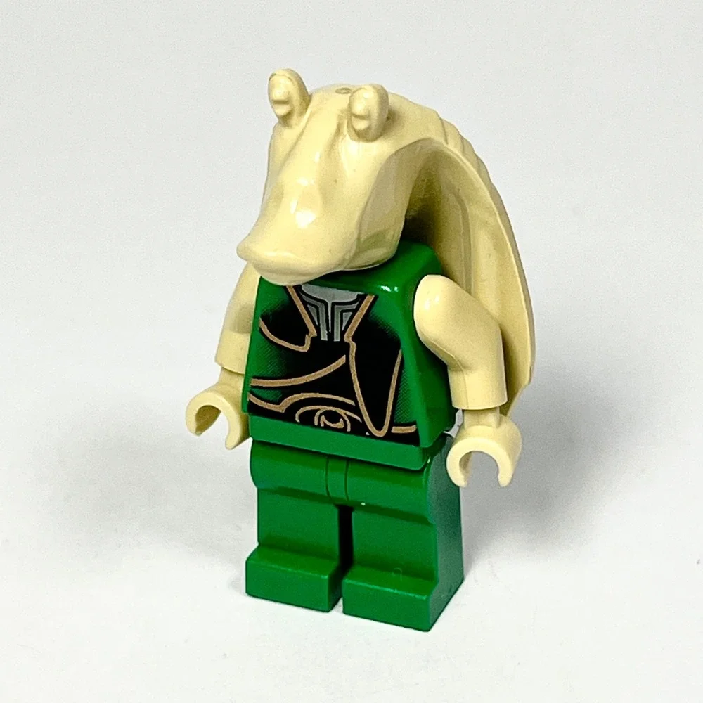 LEGO Star Wars Gungan Soldier Minifigure sw0013 Episode 1 Naboo Army Figure 7115